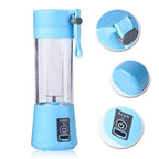 Portable USB Rechargeable Blender Bottle | 6-Blade Juicer Cup for Smoothies & Shakes
