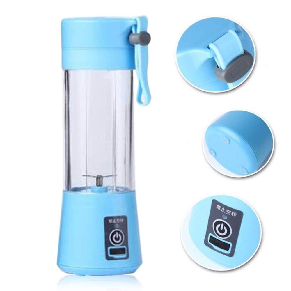 Portable USB Rechargeable Blender Bottle | 6-Blade Juicer Cup for Smoothies & Shakes
