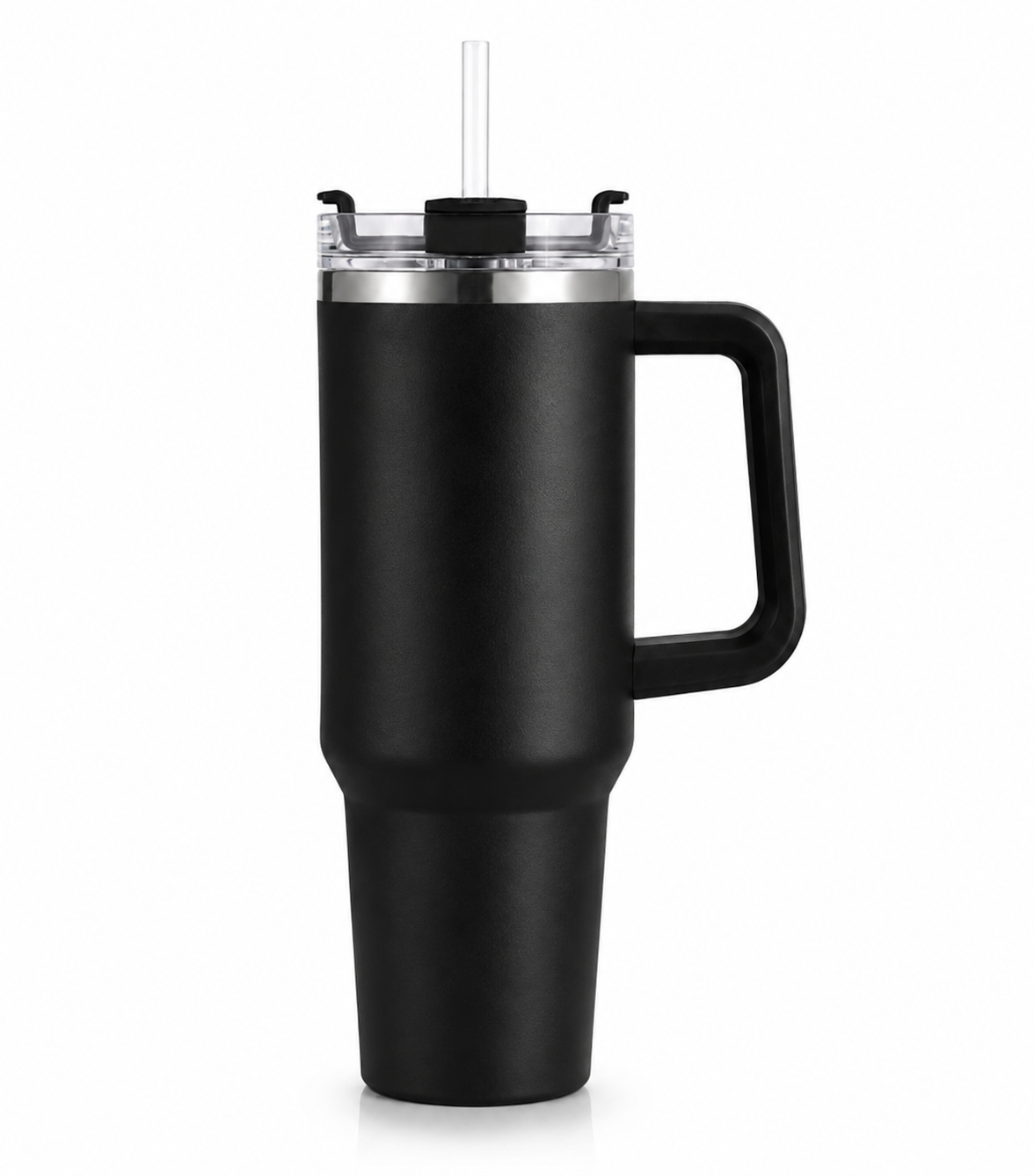 Leak-Proof H2.0 Stainless Steel Tumbler | 1200ML Insulated Travel Mug with Handle & Straw